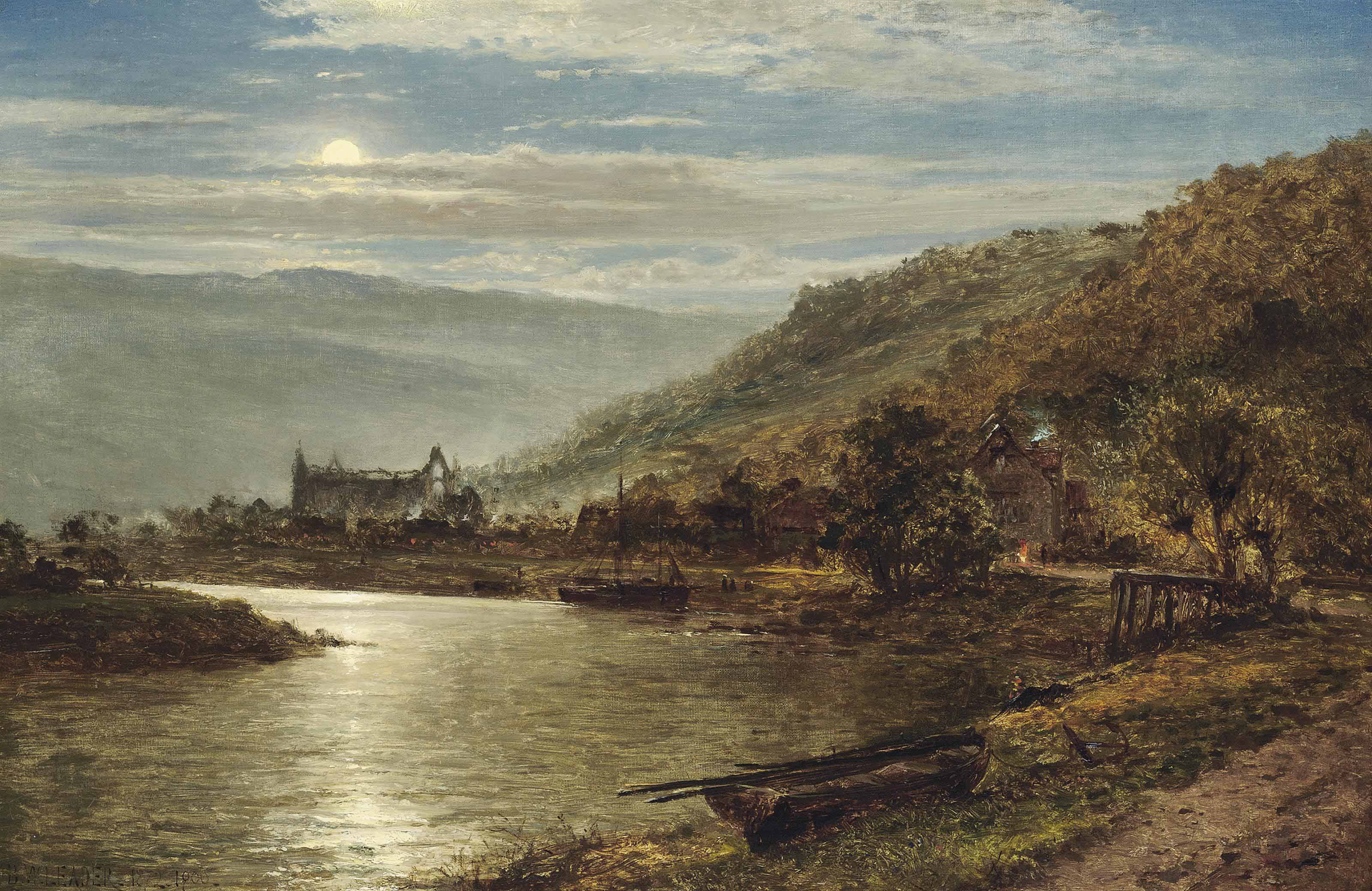 benjamin_williams_leader_ra_tintern_abbey_by_moonlight