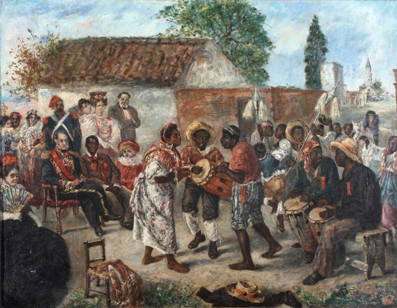 Candombe_federal,_época_de_Rosas