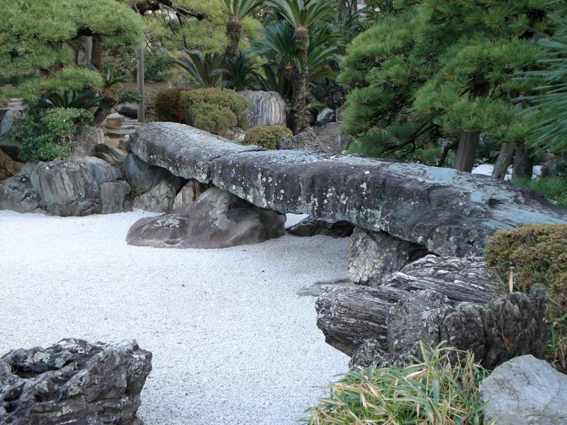 Senshu-kaku lago de arena