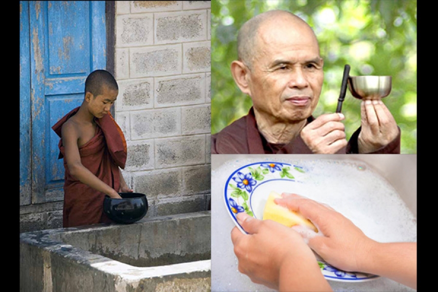 Tich Nath Hahn-Lavar platos