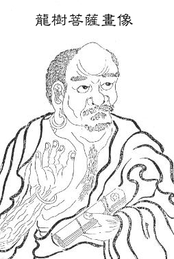 Nagarjuna-iconografía china