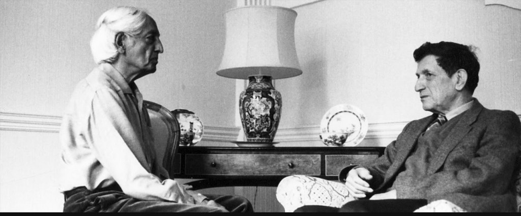 Diálogo entre Krishnamurti, David Bohm y el Dr.&nbsp;Shainberg