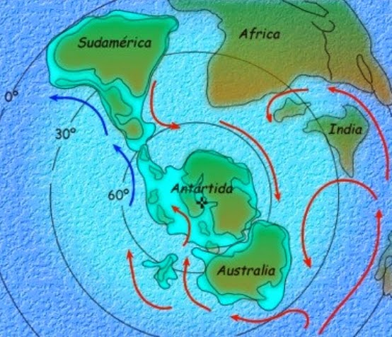 La Antártida y las corrientes marinas