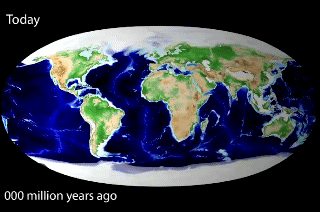 Movimiento continentes